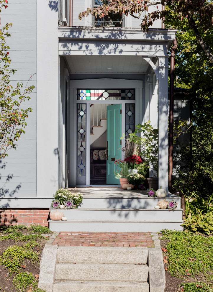 Hammer & Heels Transitional Entry Boston by SV Design Houzz
