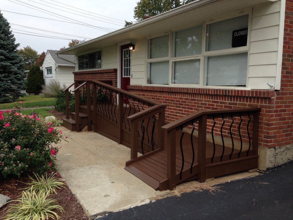 Handicap ramp repair Traditional Entry Cincinnati by Macke