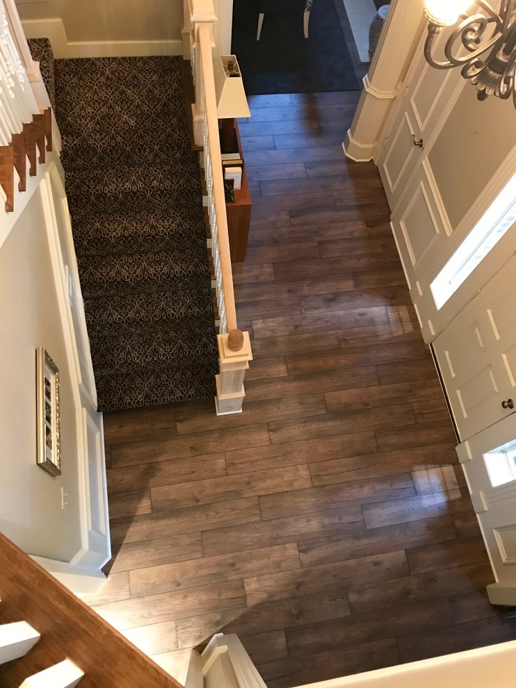 View of High Durabilty Laminate Wood Floors + Stanton Carpet Runner ...