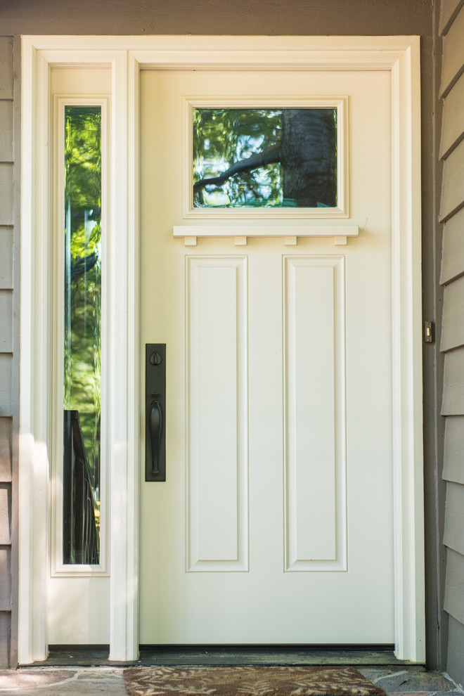 Honey Harbour Waterfront Home Rustic Entry Toronto by DeCola Windows & Doors Inc. Houzz