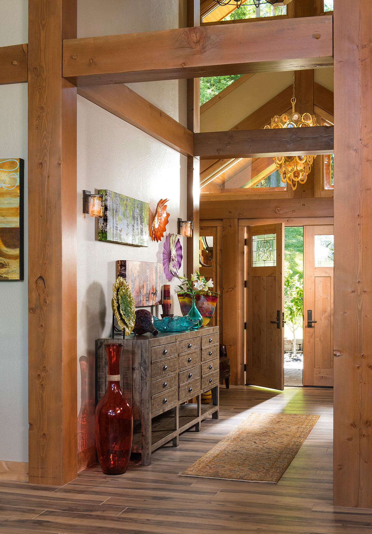 75 Rustic Entryway Ideas You'll Love - September, 2023 | Houzz