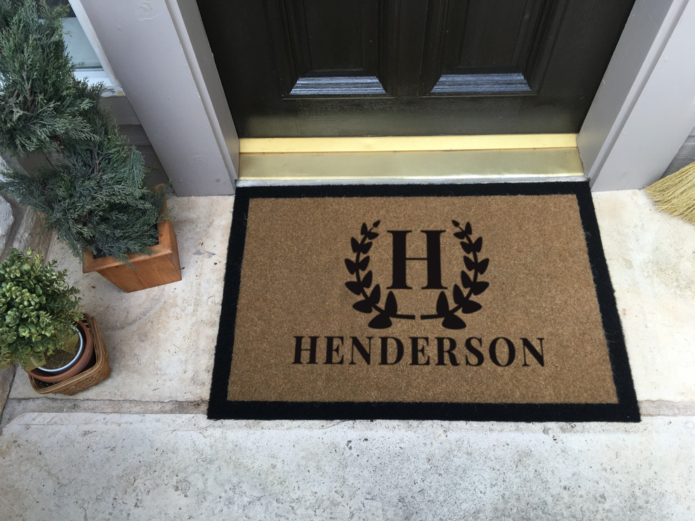 Infinity Custom Door Mats Contemporary Entry Austin by Rugs