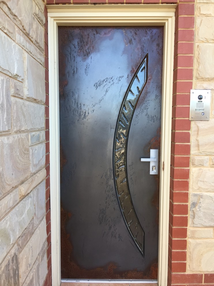 Iron Rust Front Door Entry Adelaide by adelaide Liquid Metals Houzz