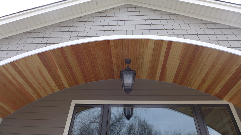 James Hardie Timber Bark, Barrington, IL Traditional Entry