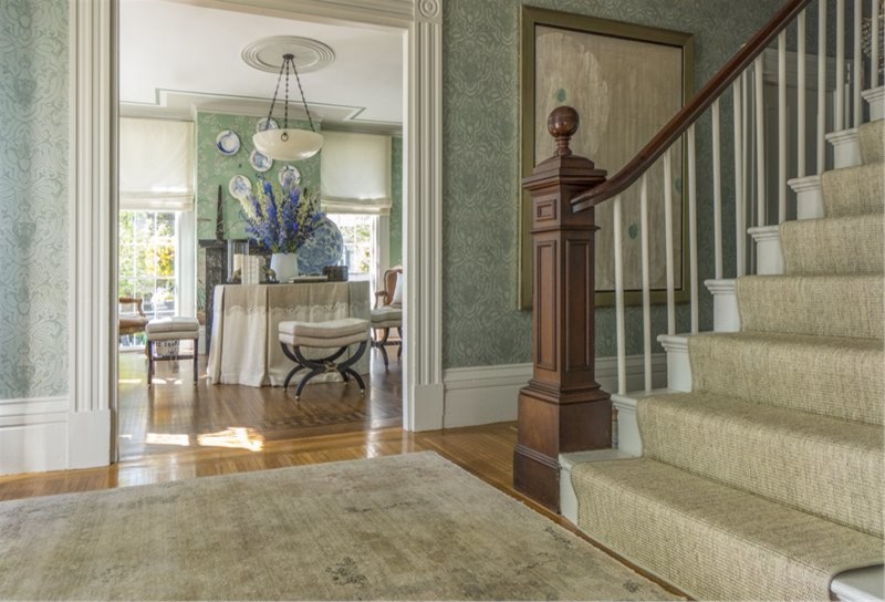 Junior League Show House Newton MA Transitional Entry Boston