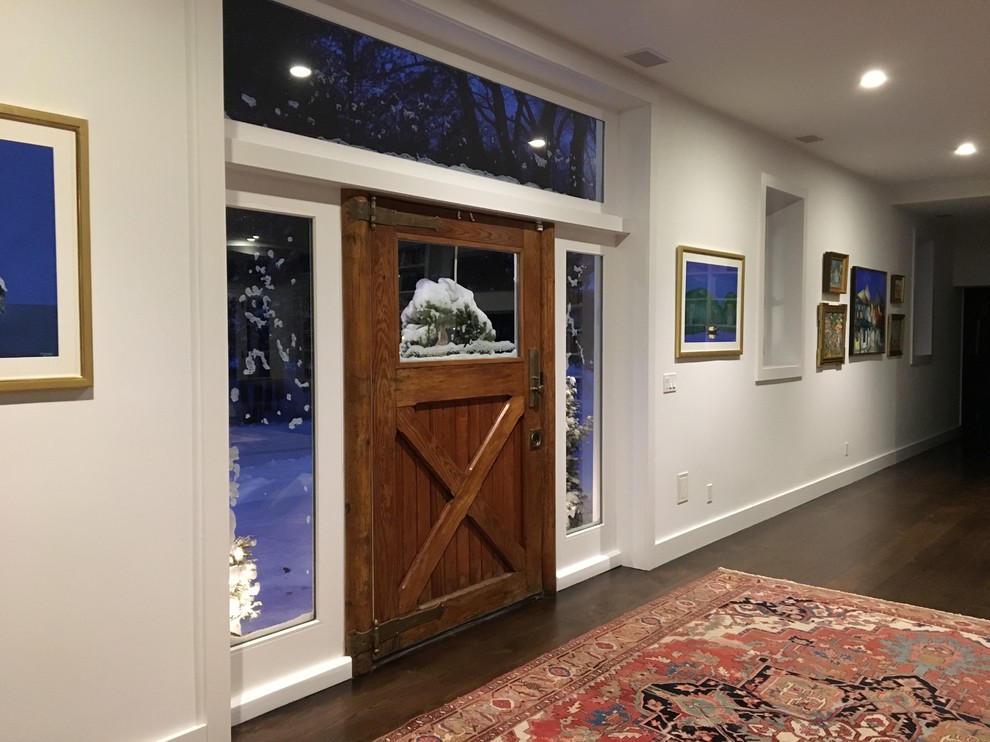 Katonah Carriage House Rustic Entry New York by Saranac Builders Corp. Houzz