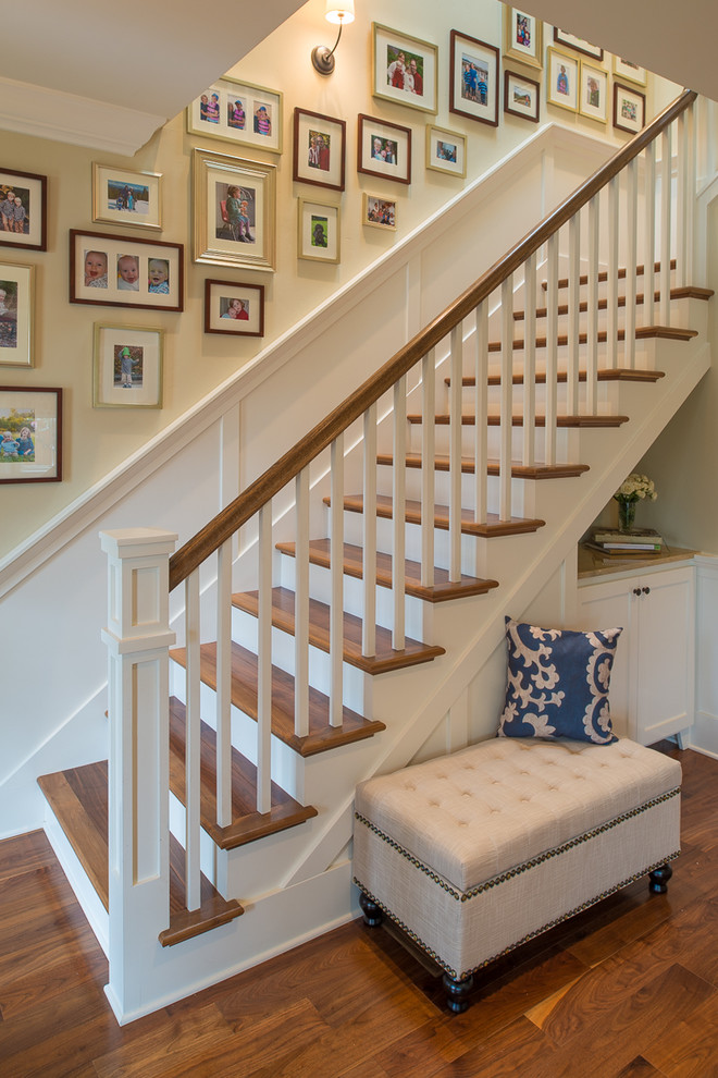 Inspiration for a timeless staircase remodel in San Francisco