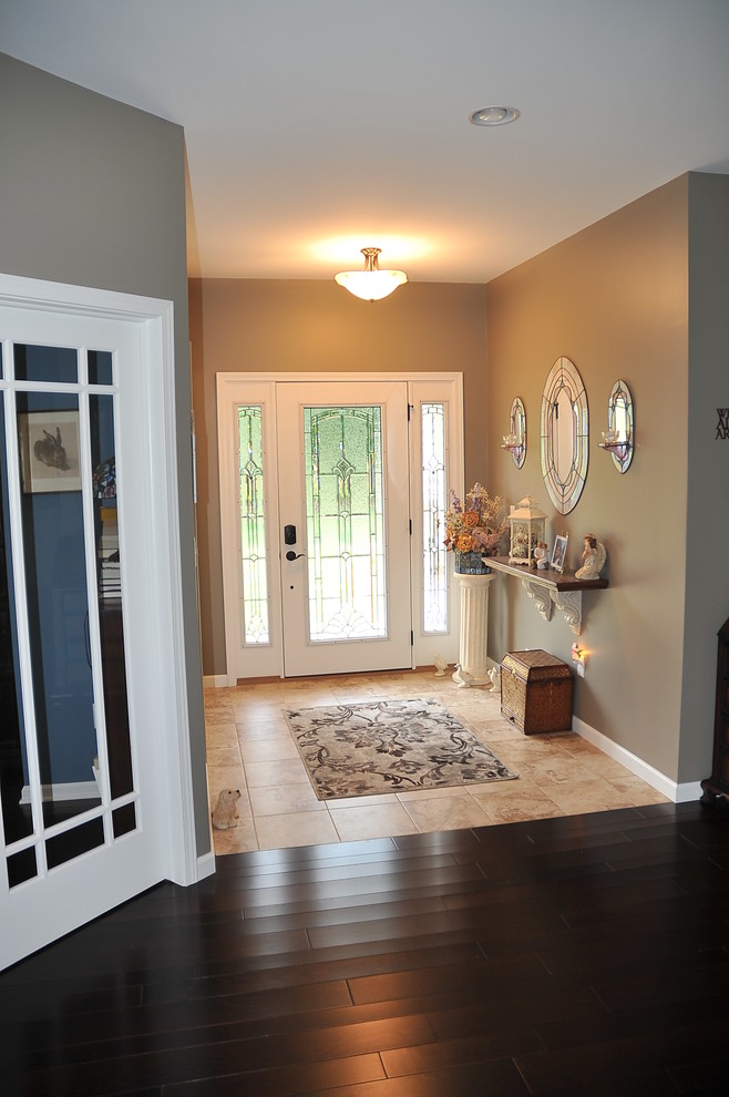 Lake Loch Erin Transitional Entry Detroit by Buzby Builders Houzz
