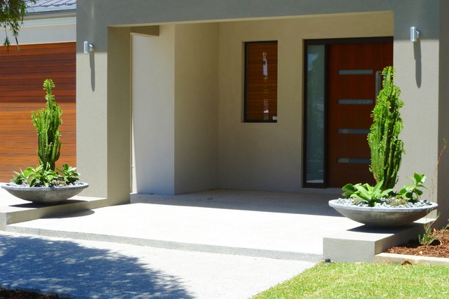 Landscaping Perth Vicki S House Modern Entry Perth By Sustainable Garden Design Perth Houzz