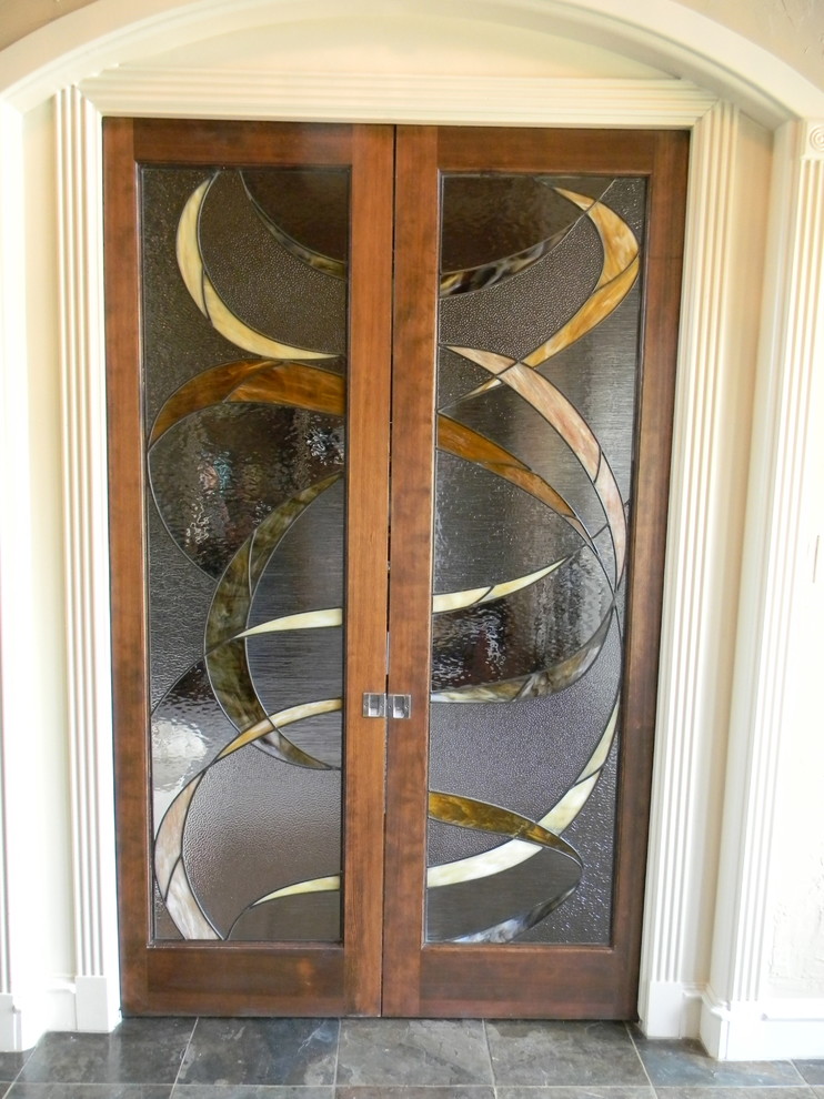 Leaded Glass Front Doors Traditional Entry Houston by Art Glass