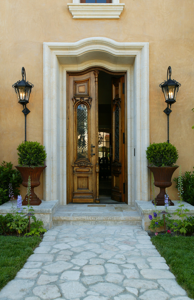 Photo of a rustic entrance in Orange County.