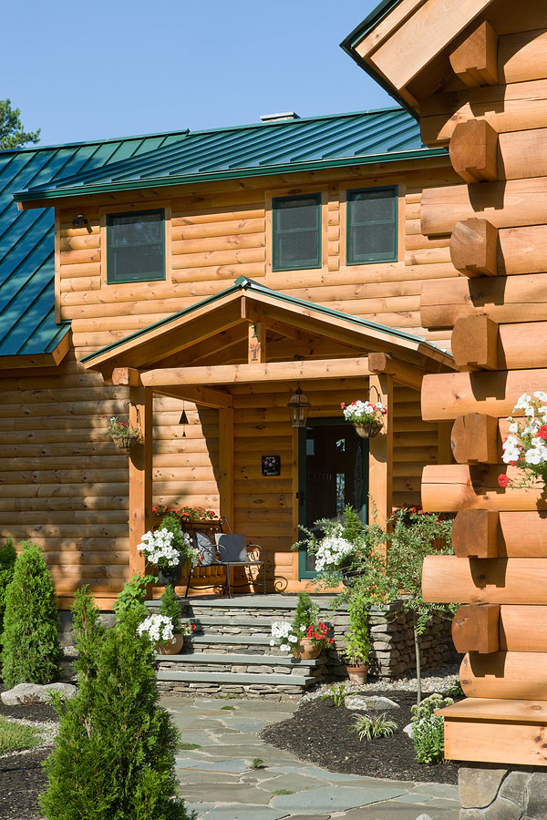 Log Homes & Cabins Coventry Log Homes Custom Craftsman 3 Rustic