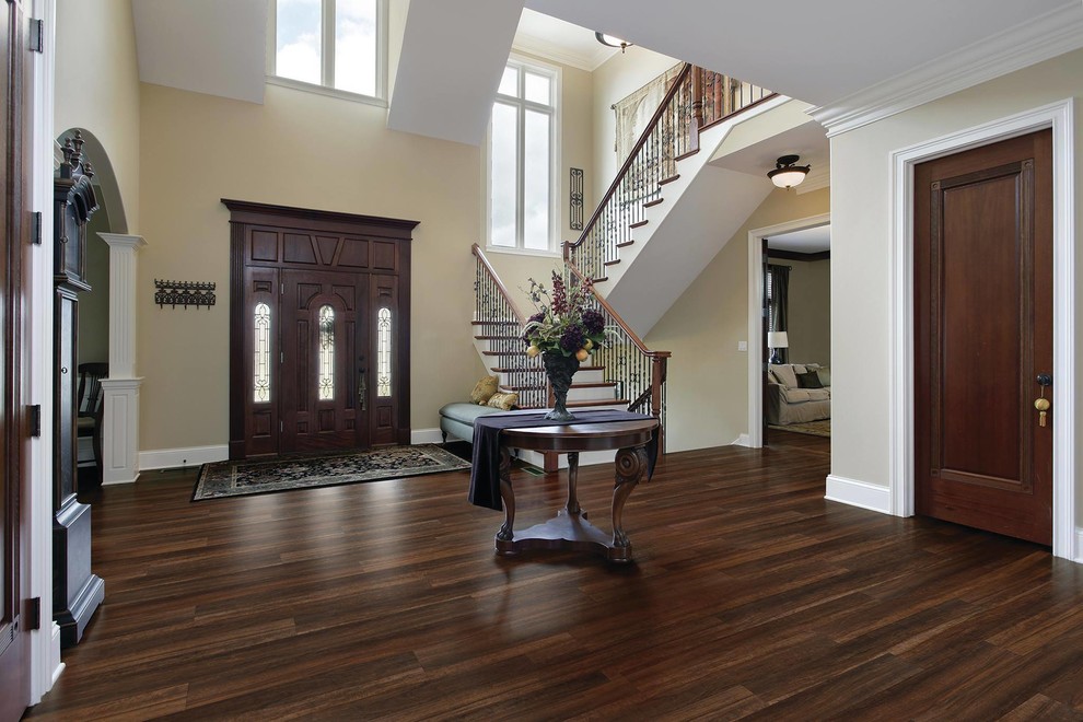 Luxury Vinyl Tile & Plank Flooring Traditional Entry San