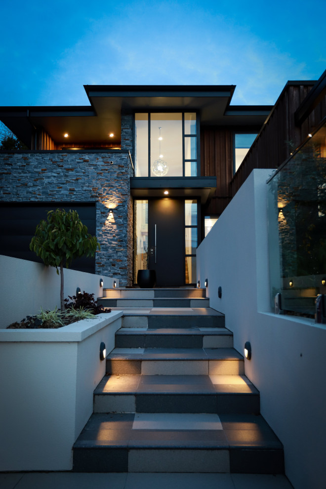 Marlborough Street Contemporary Entry Wellington by Moore