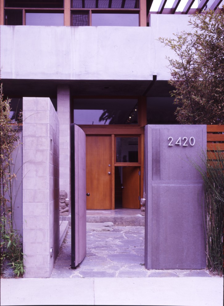 Moderner Eingang in Los Angeles