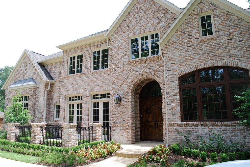 Memorial Villages Custom Build Traditional Entry Houston by