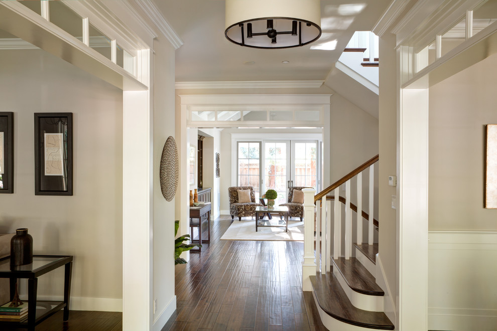 Elegant entry hall photo in San Francisco