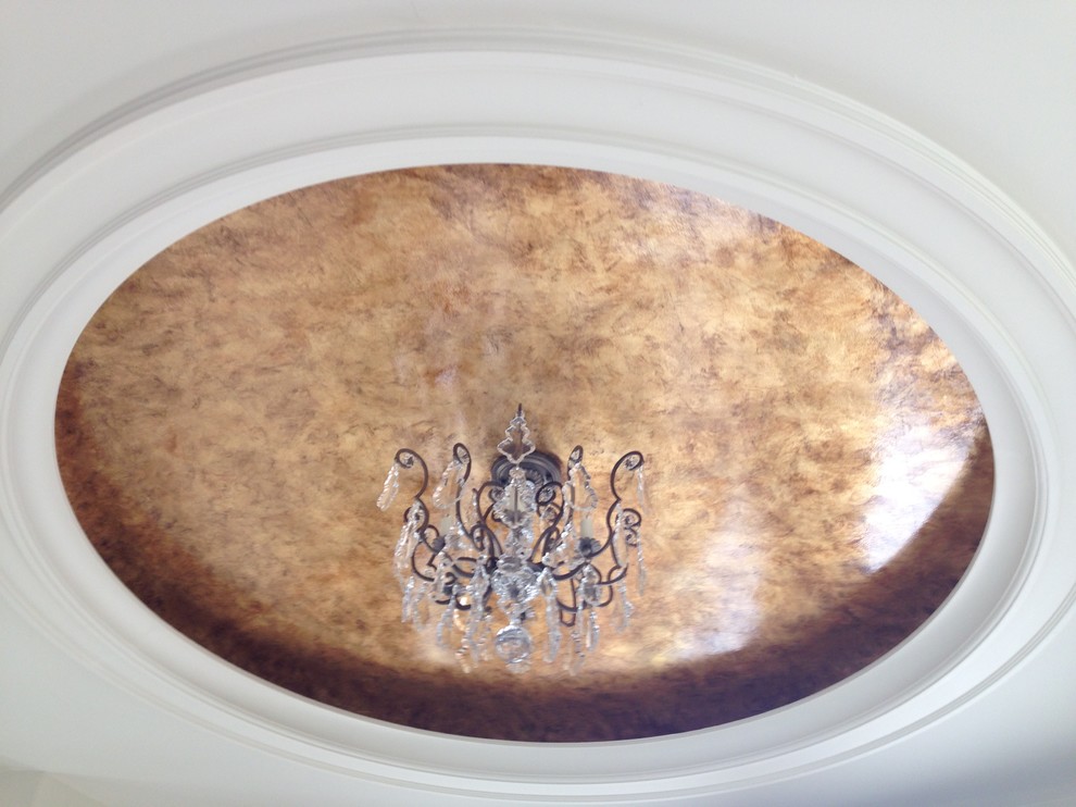 Metallic, Gold Leaf, Silver Leaf Ceilings and Domes Entrée Autres