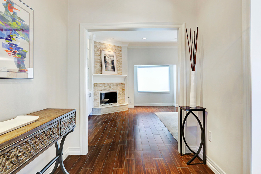 Meyerland Complete Remodel Traditional Entry Houston by Ashwood