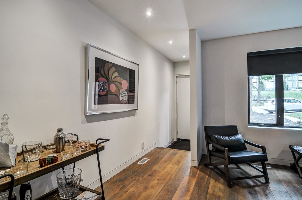 Mid Century Craftsman Home Modern Entry Toronto by Sever Homes