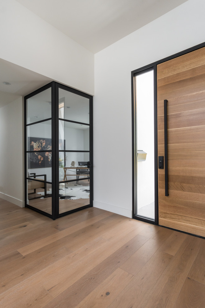 Mid Century Modern Home Remodel Studio City Midcentury Entry