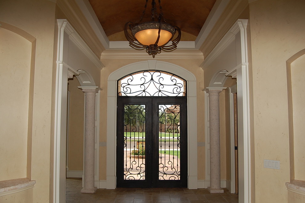 This is an example of a classic entrance in Austin.