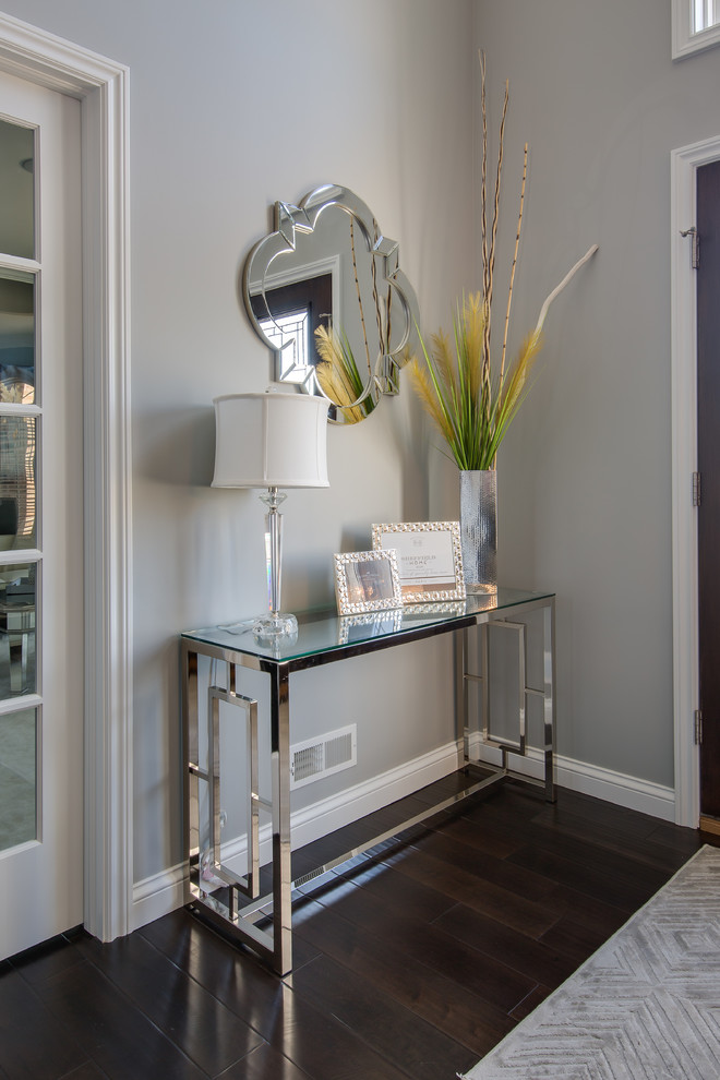 Modern Elegant Interior Styling in Kalamazoo Transitional Entry