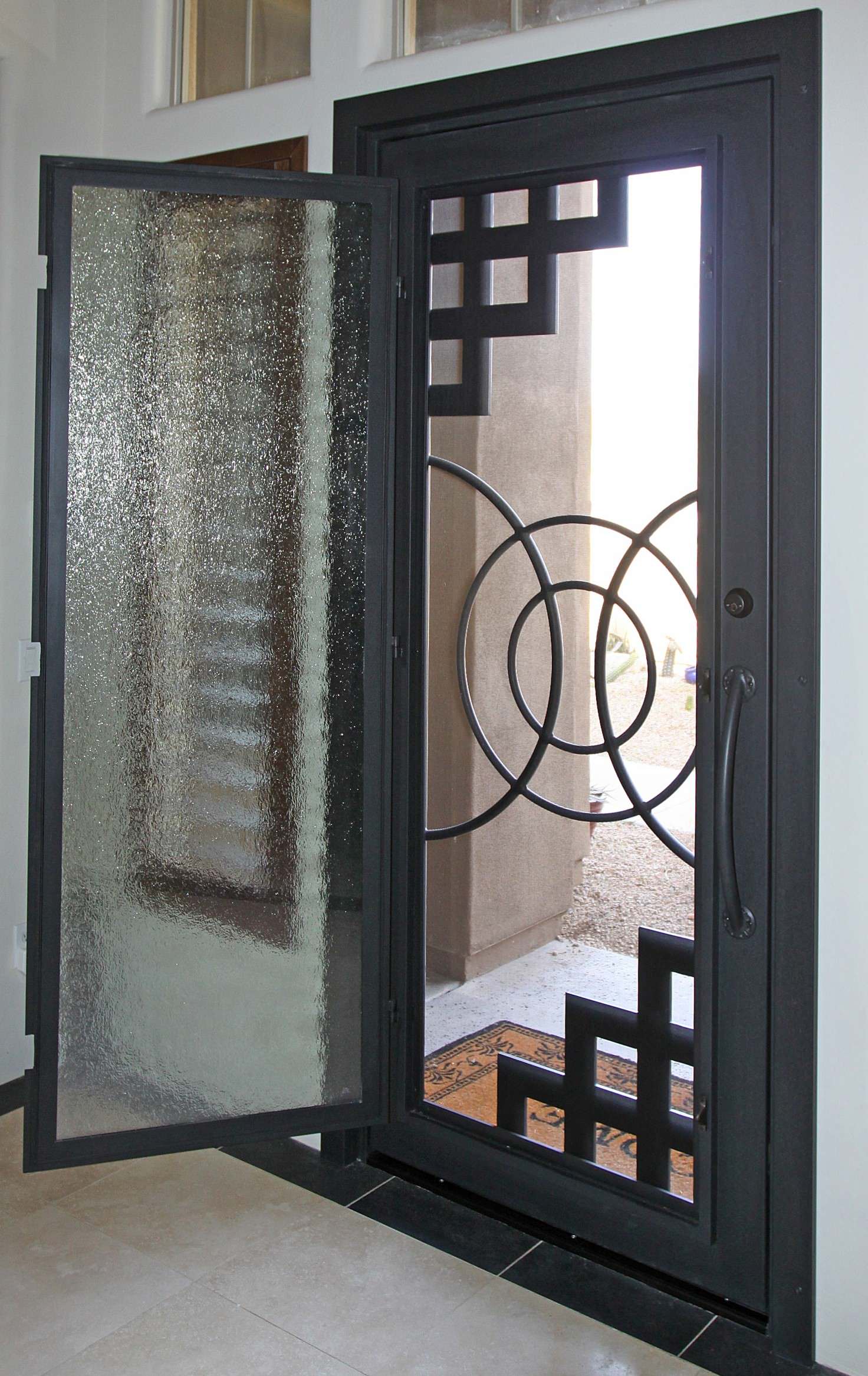 Iron Security Door - Photos & Ideas | Houzz