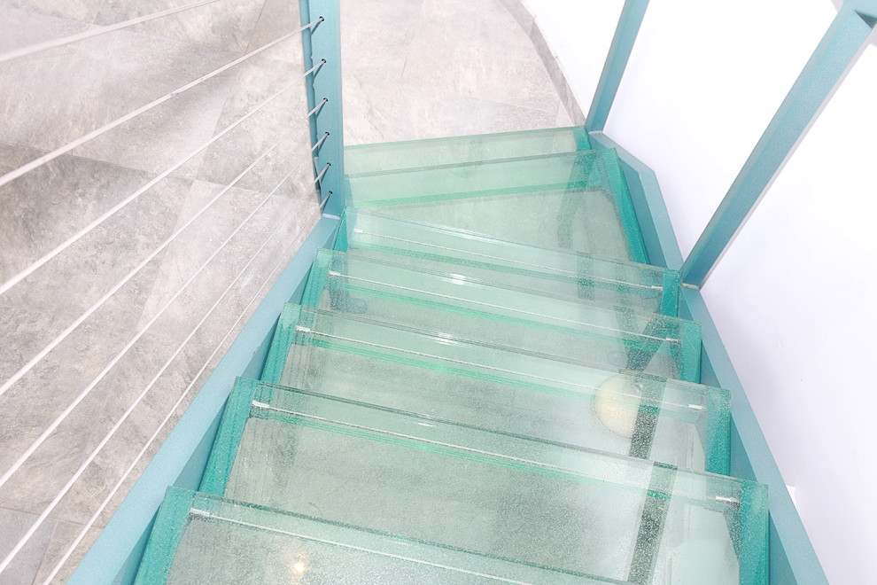 Inspiration for a modern entryway remodel in Minneapolis