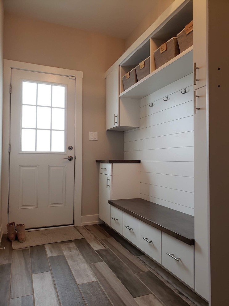 Mud Room Builtin Craftsman Entry Philadelphia by Trim Tech Inc. Houzz