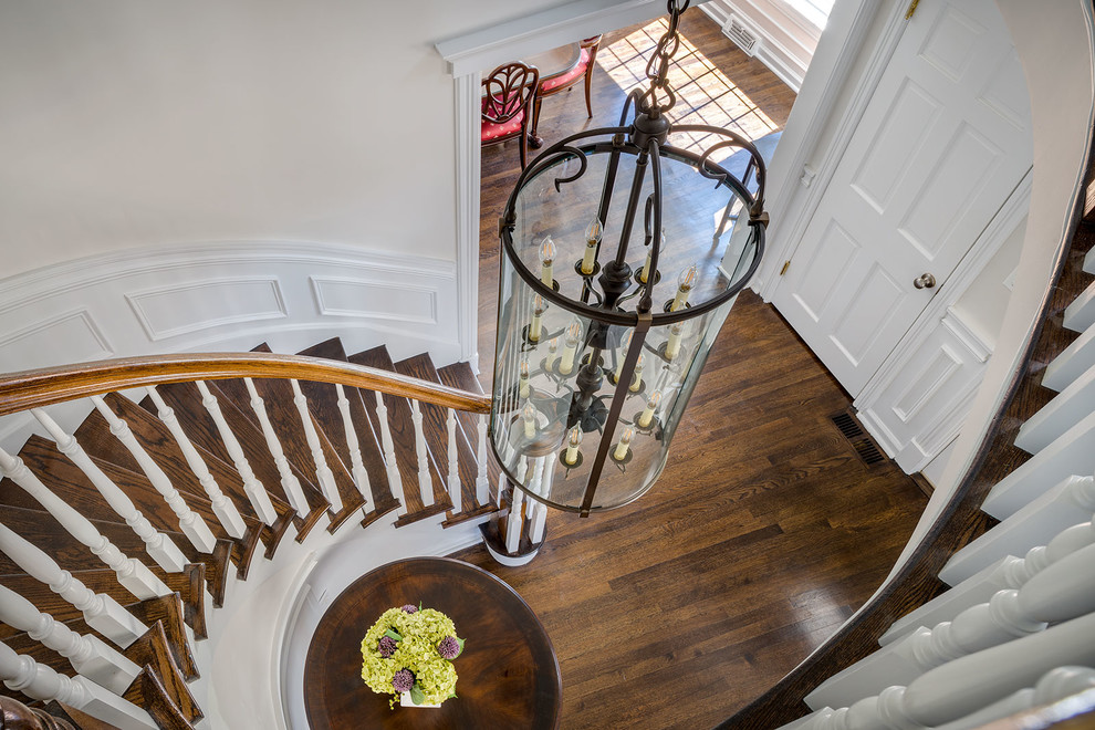 Munsey Park, Manhasset Transitional Staircase New York by