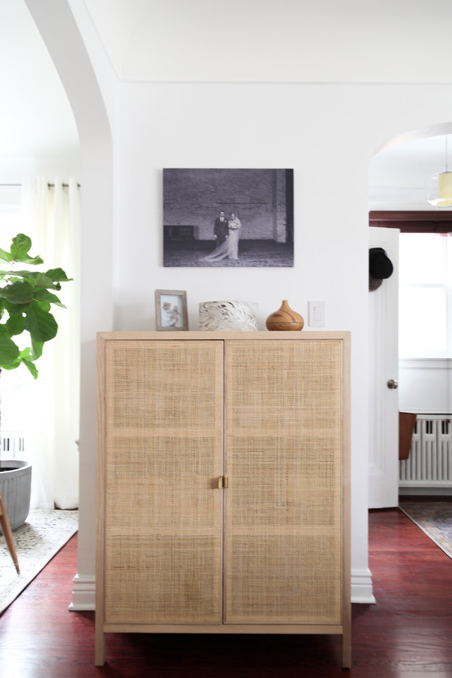 Inspiration for a scandinavian entryway remodel in Chicago