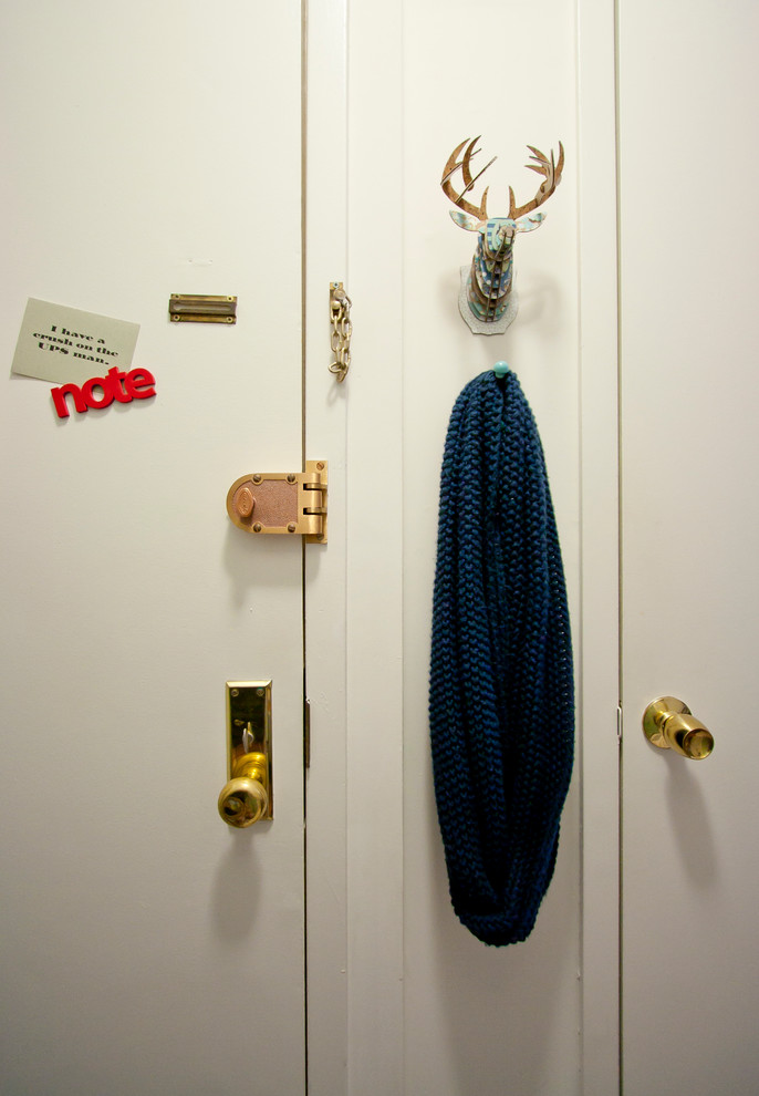 Design ideas for an eclectic entrance in New York.