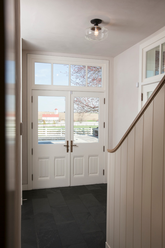 New Carriage House for Historic Lancaster Farm Traditional Entry