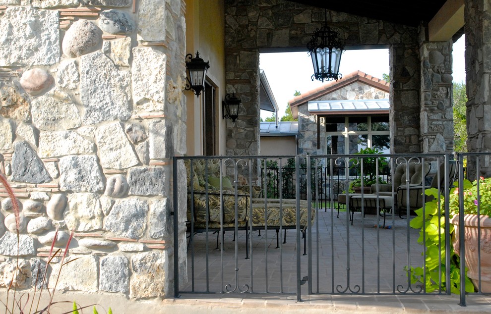 New Ranch House Near Austin, Texas Mediterranean Entry Austin by David Manning