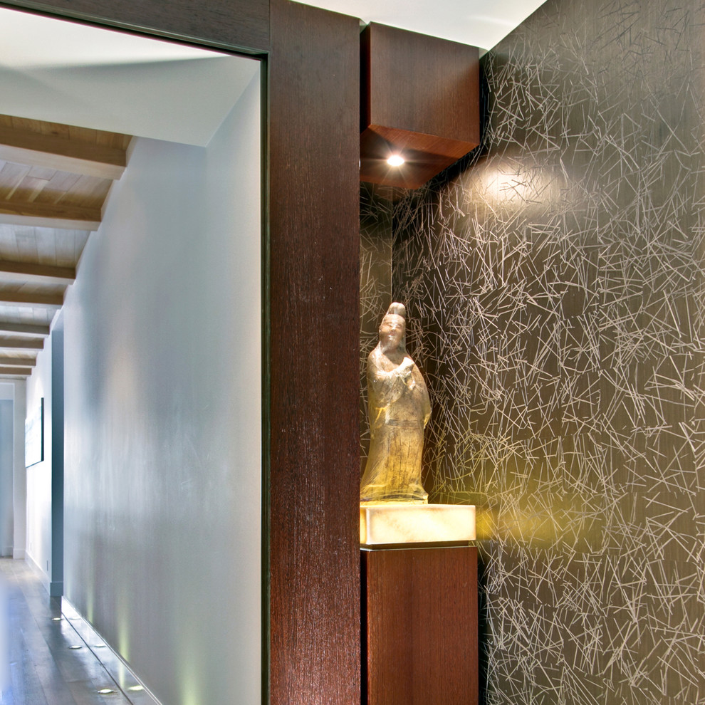 Immagine di un ingresso o corridoio design