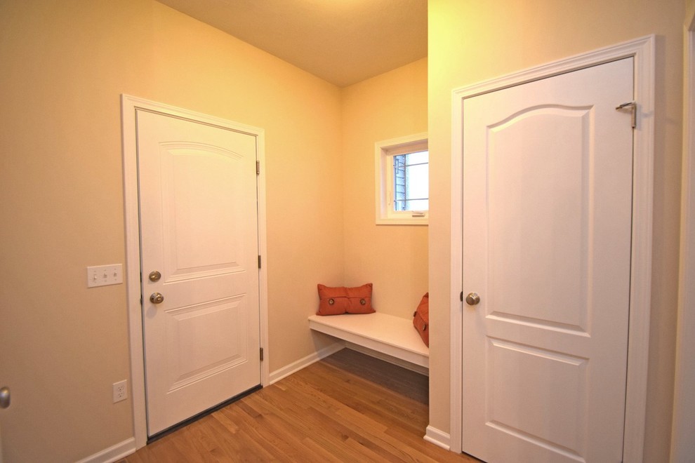 Old Brookside Model Home in Canandaigua, NY Traditional Entry New