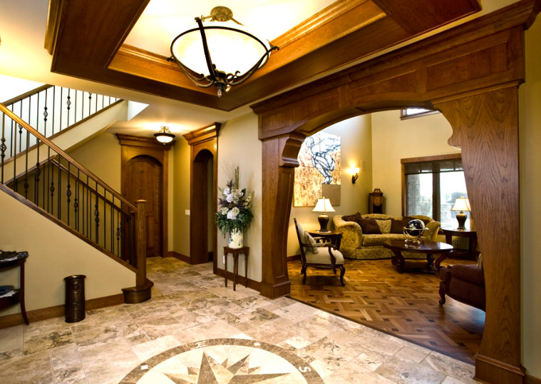 Inspiration for a classic entrance in Calgary.