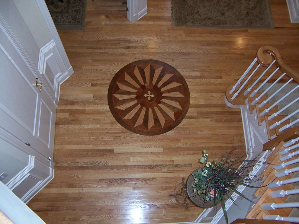 Our Work Traditional Entry Bridgeport by Custom Hardwood