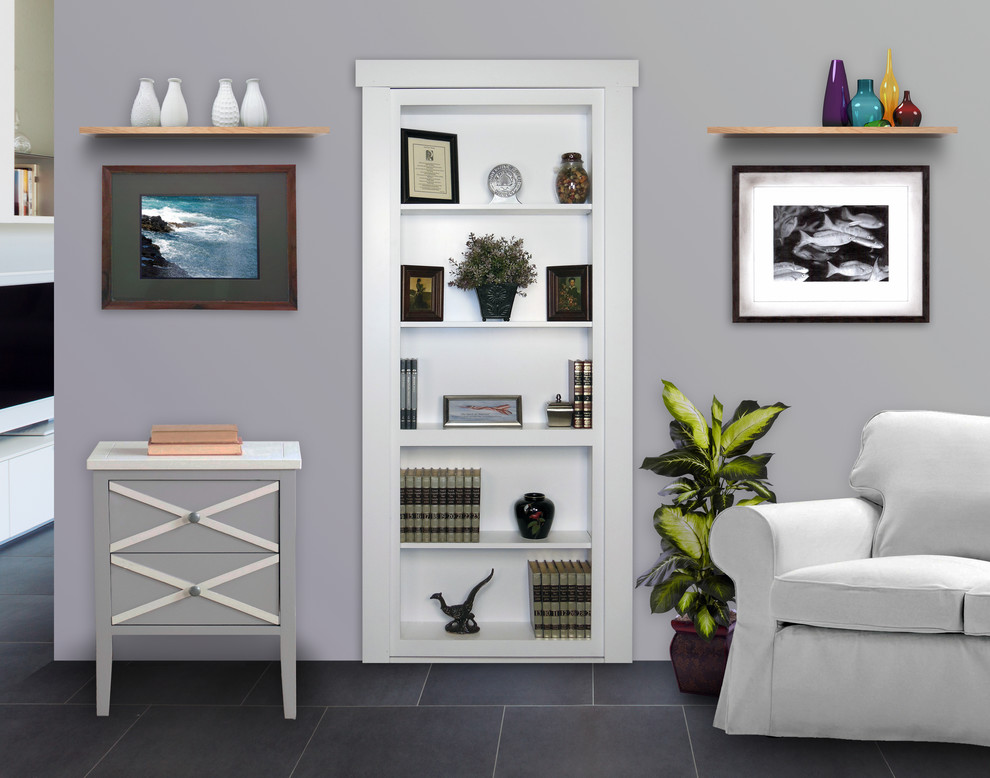 Panic Room Hidden Door Overview Transitional Entry Salt Lake City