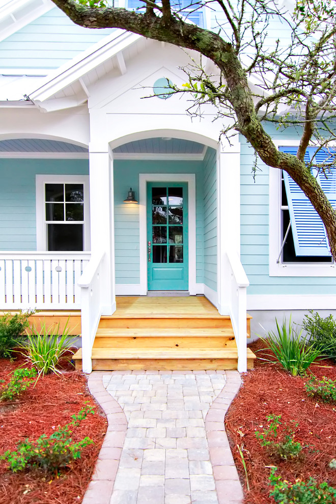 Beach style entryway photo in Jacksonville