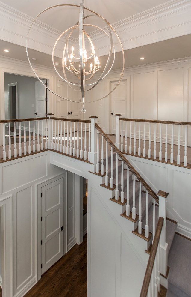 Plandome Manor Traditional Entrance New York by Margali & Flynn