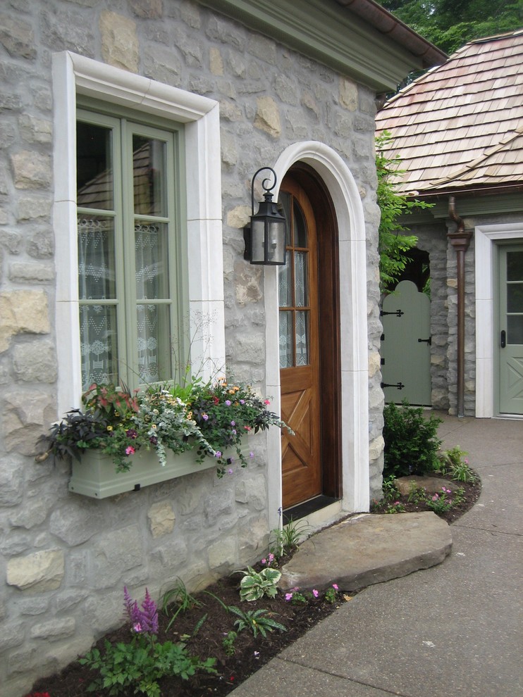 Elegant entryway photo in Other