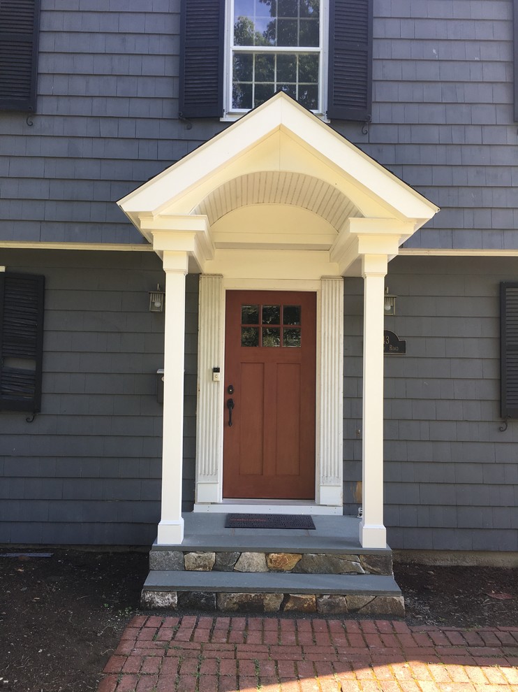 Portico Traditional Entry New York by AA Home Services Houzz
