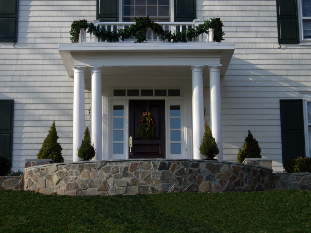 Portico Traditional Entry New York by DesignAnts LLC Houzz