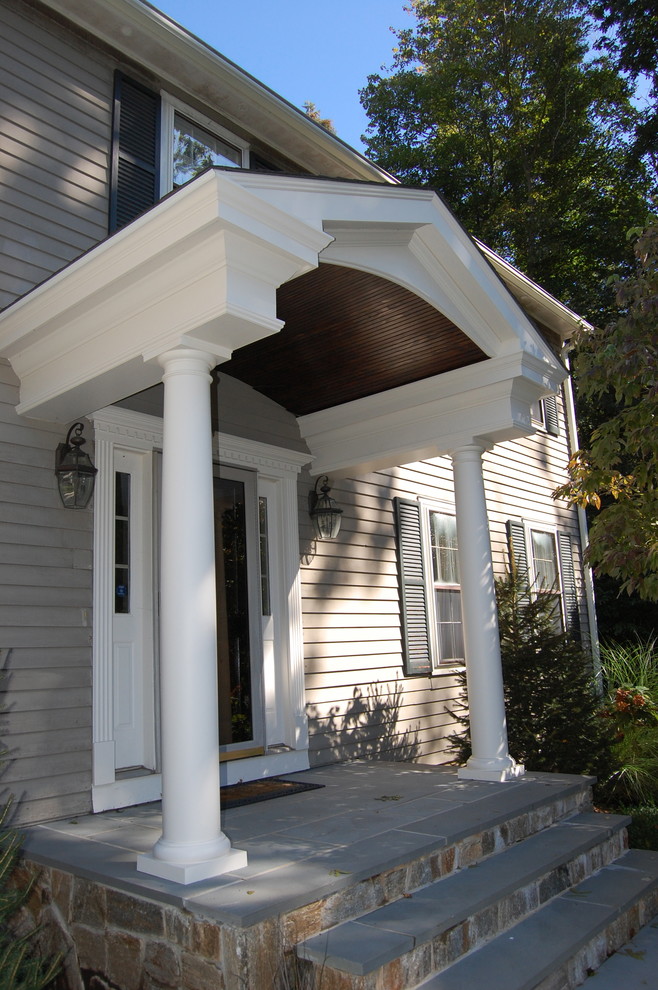 Porticos Traditional Entry New York by Radzwillas Kitchen and