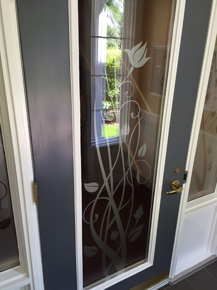 Privacy & Decorative Film Doors & Sidelights Traditional Entry