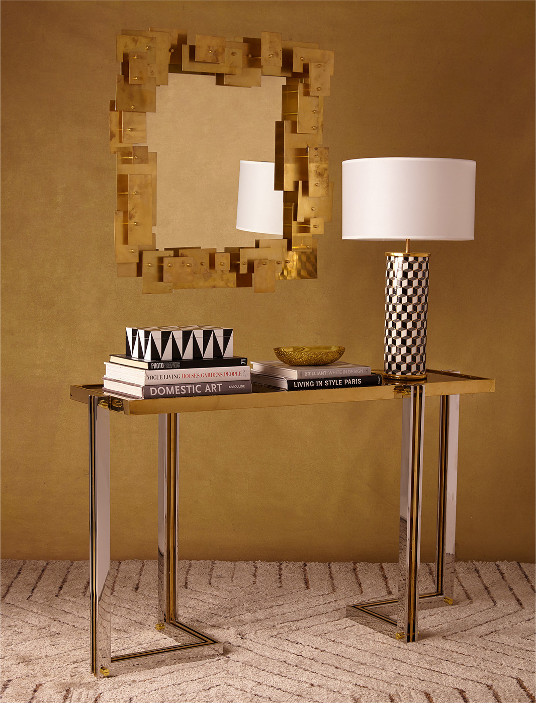 Puzzle Mirror - Modern - Entry - New York - by Jonathan Adler | Houzz