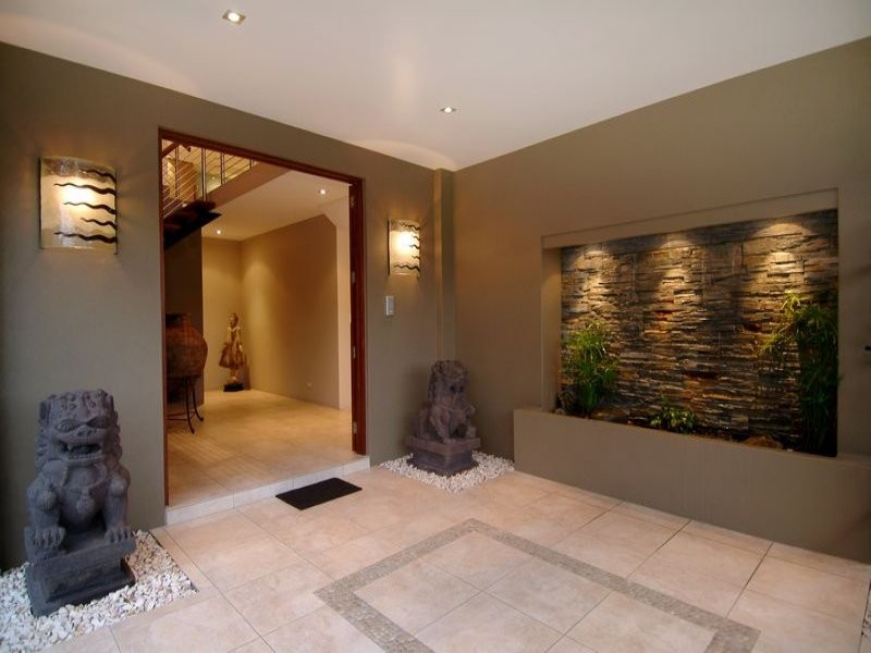 Inspiration for a contemporary entryway remodel in Cairns