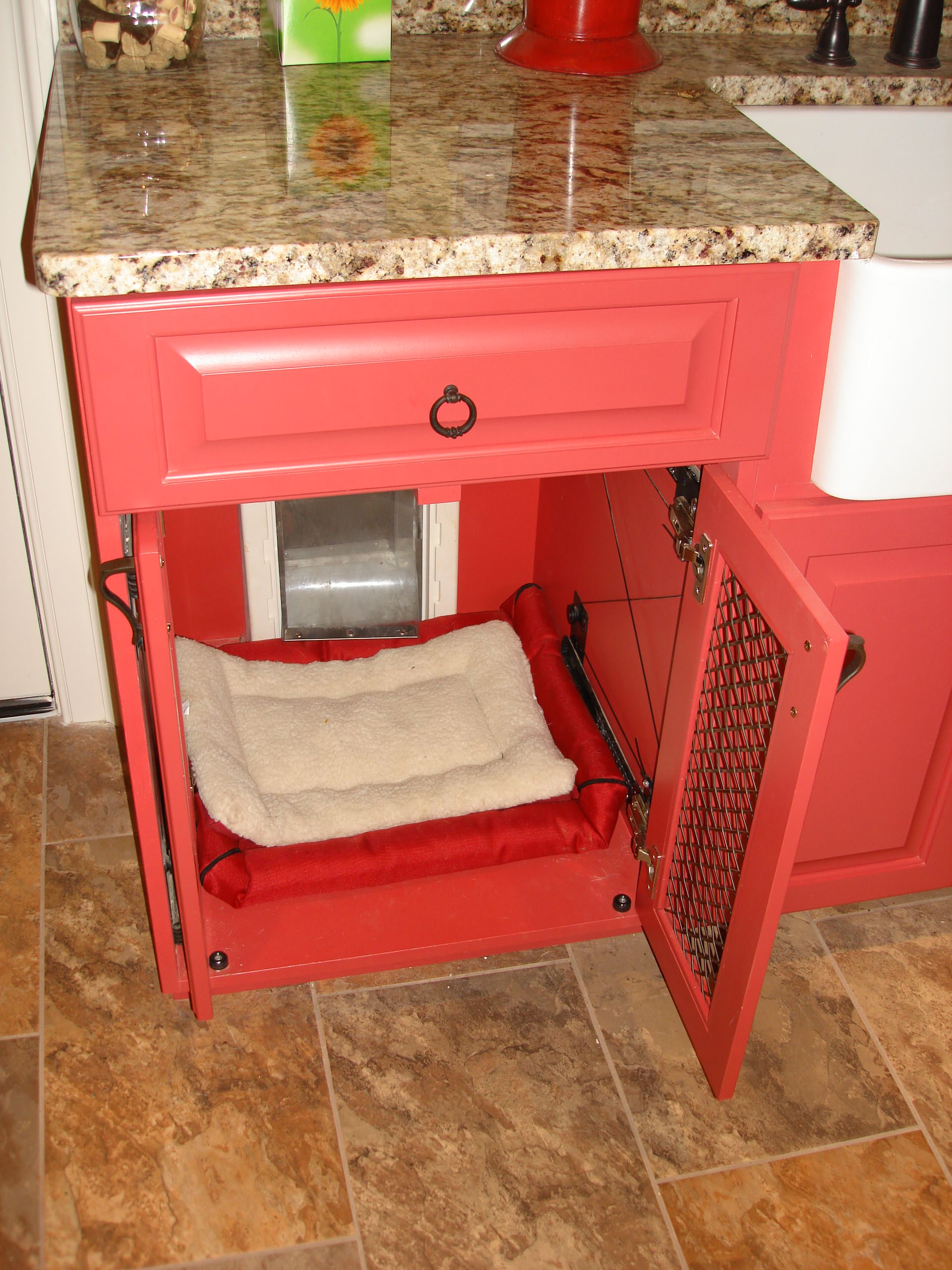 Dog Door Cabinet Entrance Photos Ideas Houzz